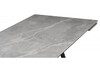 Миниатюра фото керамический стол раскладной woodville вилсон 140(200)х80 серый мрамор larka grey / черный 625959 | 220svet.ru