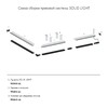 Миниатюра фото уголок регулируемый для закладных профилей denkirs smart slott tr3045 tr3045-al | 220svet.ru