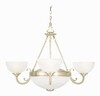 Миниатюра фото подвесная люстра arte lamp windsor white a3777lm-3-2ab | 220svet.ru