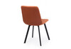 Миниатюра фото стул на металлокаркасе woodville чилли терракотовый / черный 631641 | 220svet.ru