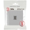 Миниатюра фото розетка эра arktik 16-3114-03 hdmi алюминий б0070506 | 220svet.ru