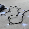 Миниатюра фото гирлянда нить 10м белая с мерцанием белого диода 24в, 100 led, провод черный пвх, ip54 ltc pst100blw-11-1w | 220svet.ru