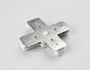 Миниатюра фото коннектор x-образный ambrella light track system standard 220v gl7171 | 220svet.ru
