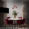 Миниатюра фото подвесной светильник loft it spillray 10232/c red | 220svet.ru