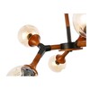 Миниатюра фото потолочная люстра evoluce raquel sle109402-06 | 220svet.ru