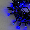 Миниатюра фото гирлянда нить с колпачком 10м синяя 24в, 100 led, провод черный пвх, ip65 ltc pst100cap-11-1b | 220svet.ru