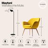 Миниатюра фото торшер maytoni technical mod126fl-01b | 220svet.ru