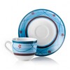 Миниатюра фото сервиз кофейный blue servizio caffe jardin, чашки с блюдцами, 100 мл, 6 персон fade | 220svet.ru