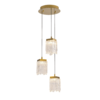 Миниатюра фото подвесной светильник 3000k dimmable delight collection md25020403-3a2 satin gold | 220svet.ru
