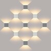 Миниатюра фото уличный настенный светодиодный светильник elektrostandard 1548 techno led winner серый a038411 | 220svet.ru