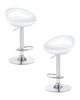 Миниатюра фото стул барный dobrin disco lm-1010-n_ch-m_abs-white-11258 | 220svet.ru