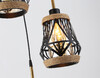 Миниатюра фото подвесной светильник ambrella light traditional loft tr8522/3 bk/sb  | 220svet.ru
