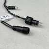 Миниатюра фото гирлянда нить с колпачком 10м белая 24в, 100 led, провод черный пвх, ip65 ltc pst100cap-11-1w | 220svet.ru
