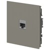 Миниатюра фото розетка эра arktik 16-3107-07 информационная rj45 титан б0070480 | 220svet.ru