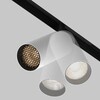 Миниатюра фото трековый магнитный светодиодный светильник maytoni artisan tr097-2-12w3k-m-bw | 220svet.ru