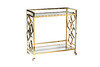 Миниатюра фото стол-тележка сервировочн garda decor gy-crt8164gold | 220svet.ru