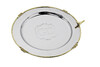 Миниатюра фото поднос круглый garda decor 95im-0077 | 220svet.ru