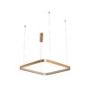Миниатюра фото подвесной светодиодный светильник italline it013-6024 gold 3000k | 220svet.ru