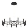 Миниатюра фото подвесная светодиодная люстра favourite blick 4758-12p | 220svet.ru