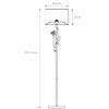 Миниатюра фото торшер lucide extravaganza chimp 10702/81/30 | 220svet.ru