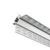 Миниатюра фото комплектующие к светодиодной ленте led strip алюминиевый профиль alm-4623-s-2m | 220svet.ru