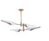 Миниатюра фото потолочная люстра на штанге inodesign beam white 54.324 | 220svet.ru