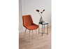 Миниатюра фото стул на металлокаркасе поворотный woodville седа 360 терракотовый (zd 432) / белый np 632432 | 220svet.ru