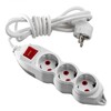 Миниатюра фото удлинитель mono electric 3гн х 3м с/з 150-011001-313 | 220svet.ru