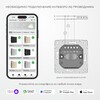 Миниатюра фото умный сенсорный выключатель двухклавишный белый werkel w4523001 | 220svet.ru