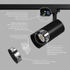 Миниатюра фото трековый однофазный светильник denkirs dk6453-bk | 220svet.ru