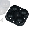 Миниатюра фото форма для льда малая на 4 шара black homefeel | 220svet.ru