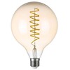 Миниатюра фото лампа светодиодная филаментная lightstar led filament e27 8w 4000k груша янтарная 933304 | 220svet.ru