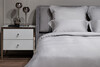 Миниатюра фото комплект наволочек тенсель серый 50*70 garda decor 144hf-10310 | 220svet.ru