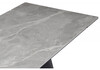 Миниатюра фото керамический стол раскладной woodville вейв 160(220)х89 larka grey 626005 | 220svet.ru