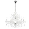 Миниатюра фото подвесная люстра crystal lux blanca re sp6 | 220svet.ru