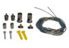 Миниатюра фото подвес комплект для магнитного шинопровода (2 шт.) crystal lux clt 0.206 01 | 220svet.ru