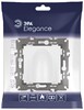 Миниатюра фото вывод кабеля эра elegance 14-6003-01м белый матовый б0065849 | 220svet.ru