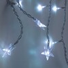 Миниатюра фото светодиодная гирлянда eurosvet бахрома 230v 100-002 белый | 220svet.ru
