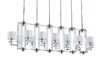 Миниатюра фото подвесная люстра newport 4408+6/s сhrome м0064730 | 220svet.ru