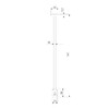 Миниатюра фото декоративная стойка elektrostandard 85149/00 a065445 | 220svet.ru