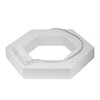 Миниатюра фото подвесной светодиодный cветильник эра hexagon spo-124-w-40k-051 51вт 4000к белый б0050556 | 220svet.ru