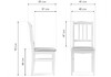 Миниатюра фото стул деревянный woodville муриел орех / андрис бежевый 679329 | 220svet.ru