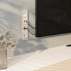 Миниатюра фото лицевая панель для двойной розетки еthernet rj-45 werkel перламутровый рифленый w1191113 | 220svet.ru