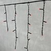 Миниатюра фото гирлянда бахрома 4,9 x 0,5 м красная 220в, 240 led, провод черный пвх, ip54 ltc pil240-11-2r | 220svet.ru