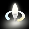 Миниатюра фото умная светодиодная лампа е14 7w 3300к-6500к elektrostandard умная лампа свеча ble2779 | 220svet.ru