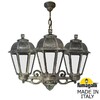 Миниатюра фото подвесной уличный светильник fumagalli sichem/saba 3l k22.120.s30.bxe27 | 220svet.ru