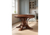 Миниатюра фото стол деревянный раскладной woodville нозеан круглый миланский орех 615232 | 220svet.ru