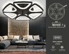 Миниатюра фото светодиодная люстра ambrella light acrylica original fa4495 | 220svet.ru