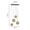 Миниатюра фото подвесной светодиодный светильник favourite 4562-4p | 220svet.ru
