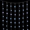 Миниатюра фото гирлянда занавес облегченный 2 x 2 м белый 220в, 400 led, провод прозрачный пвх, ip54 ltc pcl400not-10-2w | 220svet.ru
